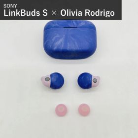 SONY ソニー LinkBuds S × Olivia Rodrigo WF-LS900N VC バイオレット 完全ワイヤレスイヤホン ノイズキャンセリング Bluetooth 外音取り込み 超小型軽量 統合プロセッサーV1 高音質通話 国内正規品 限定コラ