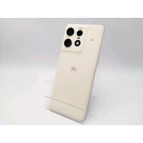 【中古】MOTOROLA SoftBank 【SIMフリー】 motorola edge 50s pro バニラクリーム 8GB 256GB A402MO【ECセンター】保証期間１ヶ月【ランクA】