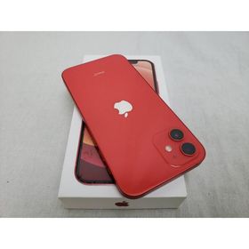 (中古)(Apple) iPhone12 64GB レッド /MGHQ3J/A 【SIMロック解除品】、docomo