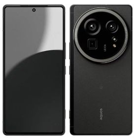 「新品・docomo版」SIMフリー SHA RP AQUOS R9 pro SH-54E [Black] 12GB/512GB