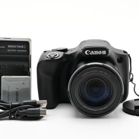 【美品・完動品】Canon PowerShot SX530 HS 光学50倍超望遠ズーム搭載！Wi-Fi機能でスマホ転送/共有OK！運動会・旅行に最強のキャノンデジカメ