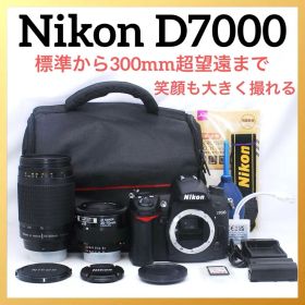 Nikon D7000 高性能ダブルレンズ 初心者安心 すぐ撮影OK