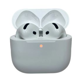 Apple (アップル) AirPods4 エアポッズ4 ワイヤレスイヤホン ノイズキャンセリング MXP93J/A ホワイト 家電/049