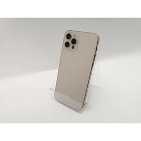 【中古】Apple au 【SIMロック解除済み】 iPhone 12 Pro 128GB ゴールド MGM73J/A【神保町】保証期間１ヶ月【ランクC】