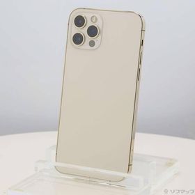〔中古〕Apple(アップル) iPhone12 Pro 128GB ゴールド MGM73J／A SIMフリー〔377-ud〕