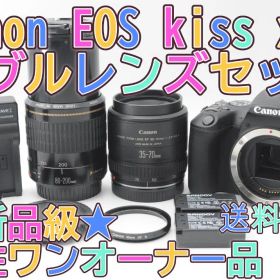 ★新品級⑥★過去最大級の大SALE★ Canon EOS Kiss x9 ダブル