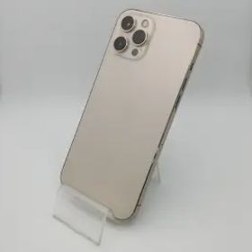 【中古】Apple docomo 【SIMロック解除済み】 iPhone 12 Pro Max 256GB ゴールド MGD13J/A【新橋烏森通り】保証期間１ヶ月【ランクC】