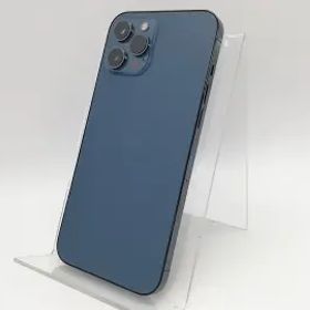 【中古】Apple docomo 【SIMロック解除済み】 iPhone 12 Pro Max 256GB パシフィックブルー MGD23J/A【大宮東口】保証期間１ヶ月【ランク