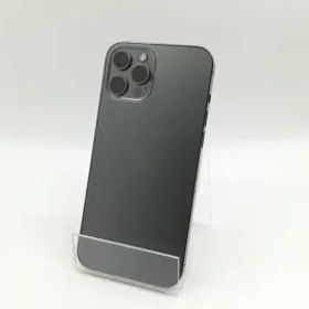 【中古】Apple au 【SIMロック解除済み】 iPhone 12 Pro Max 256GB グラファイト MGCY3J/A【福岡筑紫】保証期間１ヶ月【ランクC】