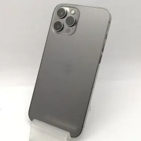 【中古】Apple au 【SIMロック解除済み】 iPhone 12 Pro Max 128GB グラファイト MGCU3J/A【大須2】保証期間１ヶ月【ランクB】