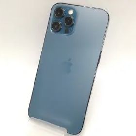 【中古】Apple SoftBank 【SIMロック解除済み】 iPhone 12 Pro Max 512GB パシフィックブルー MGD63J/A【福岡天神】保証期間１ヶ月【ラン