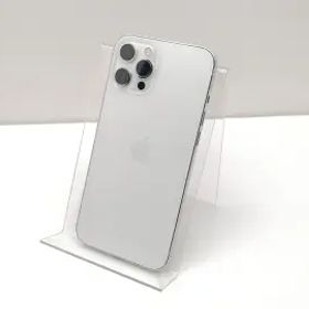 【中古】Apple au 【SIMロック解除済み】 iPhone 12 Pro Max 256GB シルバー MGD03J/A【仙台イービーンズ】保証期間１ヶ月【ランクB】