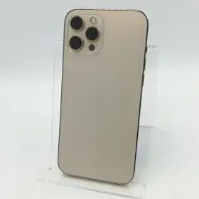 【中古】Apple SoftBank 【SIMロック解除済み】 iPhone 12 Pro Max 512GB ゴールド MGD53J/A【池袋東口】保証期間１ヶ月【ランクB】