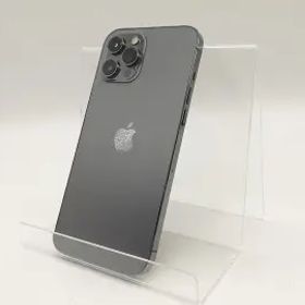 【中古】Apple au 【SIMロックあり】 iPhone 12 Pro Max 256GB グラファイト MGCY3J/A【川崎駅前】保証期間１ヶ月【ランクB】