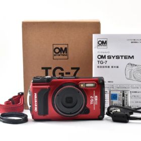 外観美品 OLYMPUS Tough TG-7 RED レッド 赤 A0939