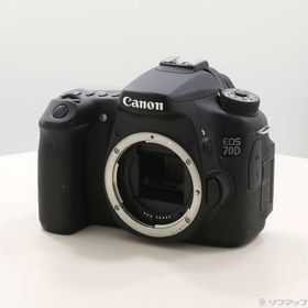 〔中古〕Canon(キヤノン) EOS 70D W (2020万画素／SDXC)〔344-ud〕