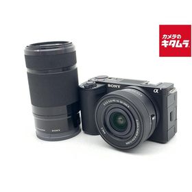 【中古】 【美品】 ソニー VLOGCAM ZV-E10 II ダブルズームレンズキット ブラック [ZV-E10M2X B]