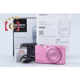 【中古】SONY ソニー Cyber-shot DSC-WX200 ピンク デジタルスチルカメラ 元箱付き