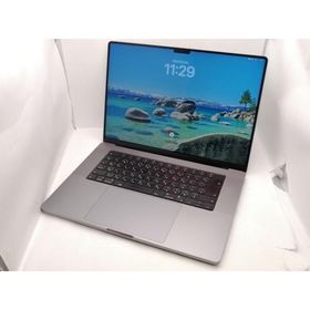 【中古】Apple MacBook Pro 16インチ M1 Pro(CPU:10C/GPU:16C) 16GB/512GB スペースグレイ MK183J/A (16インチ, 2021)【新宿東口】保証期間１ヶ月【ランクB】
