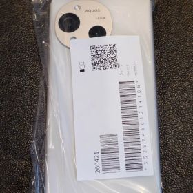 【新品】AQUOS R10 (SH-51F) 256G [カシミヤホワイト]