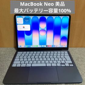 MacBook Neo 美品 最大バッテリー容量100%