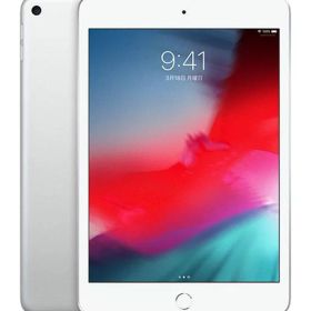 【中古】【安心保証】 iPad mini 7.9インチ 第5世代[64GB] セルラー au シルバー