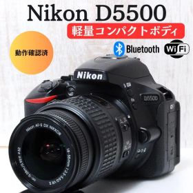 ❤️高画質・コンパクト❤️動作確認済❤️Wi-Fi搭載 Nikon D5500