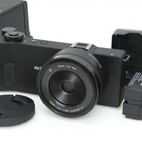 【中古】【美品】シグマ SIGMA dp2 Quattro LCDビューファインダーキット CA01-R7177-2J4 シグマ コンパクトデジタルカメラ APS-C 高画質 単焦点 LCDビューファインダー スナップ デジカメ