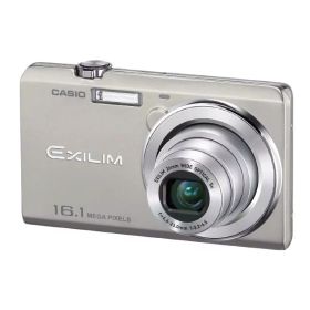 【中古】CASIO デジタルカメラ EXILIM 1610万画素 5倍 シルバー EX-ZS12SR