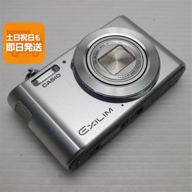 美品 EX-ZS180 シルバー 即日発送 デジカメ CASIO 本体 あすつく 土日祝発送OK