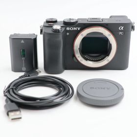 ■シャッター数3795枚！新品同様■ SONY α7C ボディ ブラック ミラーレス一眼カメラ ILCE-7C B ソニー