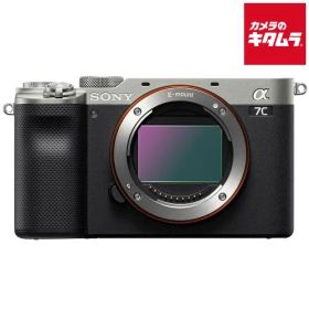 【新品】ソニー α7C ボディ シルバー [ILCE-7C S] SONY フルサイズ ミラーレス一眼カメラ 小型軽量 4K動画撮影 Wi-Fi搭載 Vlog 《納期約３－４週間》