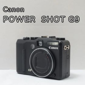 【液晶極上・完動品】Canon PowerShot G9 ブラック CCD