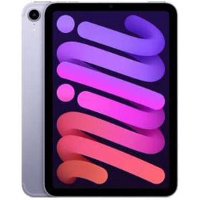 【中古】【安心保証】 iPad mini 8.3インチ 第6世代[64GB] セルラー SoftBank パープル