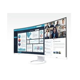 EIZO 液晶ディスプレイ HDMI、DisplayPort、USB Type-C ホワイト 37.5型 (95.3 cm) EV3895-WT 1点