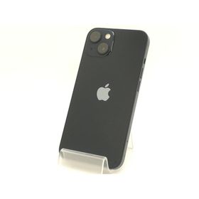 【中古】Apple au 【SIMフリー】 iPhone 13 128GB ミッドナイト MLNC3J/A【静岡】保証期間１ヶ月【ランクC】