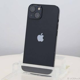 〔中古〕Apple(アップル) iPhone13 128GB ミッドナイト MLNC3J／A SIMフリー〔344-ud〕