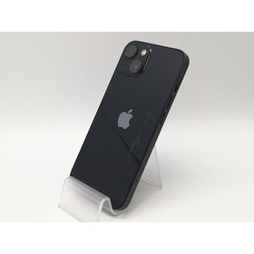 【中古】Apple UQmobile 【SIMフリー】 iPhone 13 128GB ミッドナイト MLNC3J/A【府中ル・シーニュ】保証期間１ヶ月【ランクB】