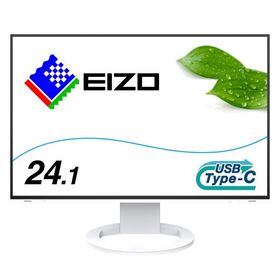 EIZO ビジネススタンダードモニター | FlexScan EV2485-WT | 24.1型・USB Type-C・ホワイト