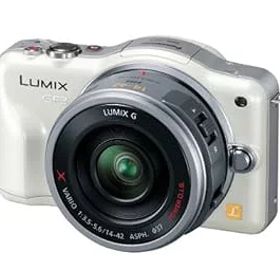 【中古】【39shop】パナソニック★ミラーレス一眼カメラ LUMIX GF3 電動ズームキット シェルホワイト DMC-GF3X-W（良い）