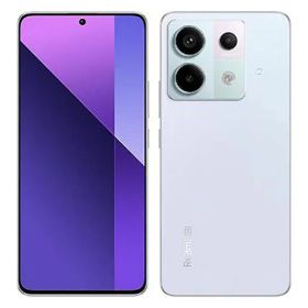 【中古】【安心保証】 Redmi Note 13 Pro 5G XIG05[256GB] UQモバイル オーロラパープル