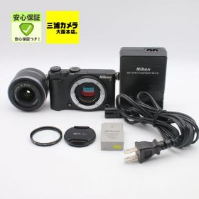 [美品 | S数13,000回] Nikon 1 J5 ブラック レンズキット 10-30mm ミラーレス一眼 #088VV0670