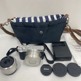 Nikon 1 J5 シルバー 10-30mm PDレンズセット 単焦点レンズ付