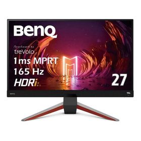 ベンキュージャパン BenQ MOBIUZ EX2710Q ゲーミングモニター (27インチ/165Hz/IPS/WQHD/1ms/HDRi/HDR400/FreeSync Premium 2.1ch treVoloスピーカー