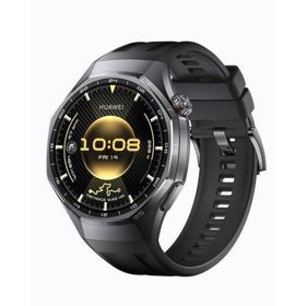 ファーウェイ スマートウォッチ HUAWEI WATCH GT6 Pro ブラック 46mm スマートウォッチ 最大21日間駆動 GPS 腕時計