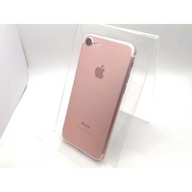 【中古】Apple SoftBank 【SIMロック解除済み】 iPhone 7 128GB ローズゴールド MNCN2J/A【スマーク伊勢崎】保証期間１ヶ月【ランクC】
