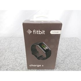 【並行輸入品】@【未使用品】 グーグル Fitbit Charge 6 トラッカー Obsidian/Black スマートウォッチ フィットネストラッカー ブラック