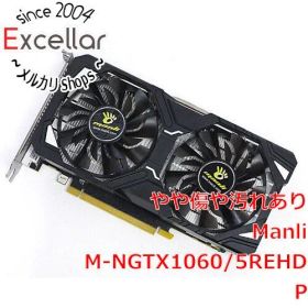 [bn:4] Manli グラフィックボード M-NGTX1060/5REHDP PCIExp 6GB