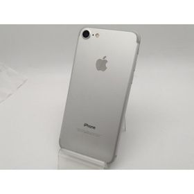 【中古】Apple au 【SIMロック解除済み】 iPhone 7 128GB シルバー MNCL2J/A【大須2】保証期間１ヶ月【ランクC】