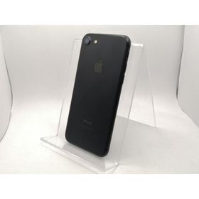 【中古】Apple SoftBank 【SIMロックあり】 iPhone 7 128GB ブラック MNCK2J/A【横浜】保証期間１ヶ月【ランクC】